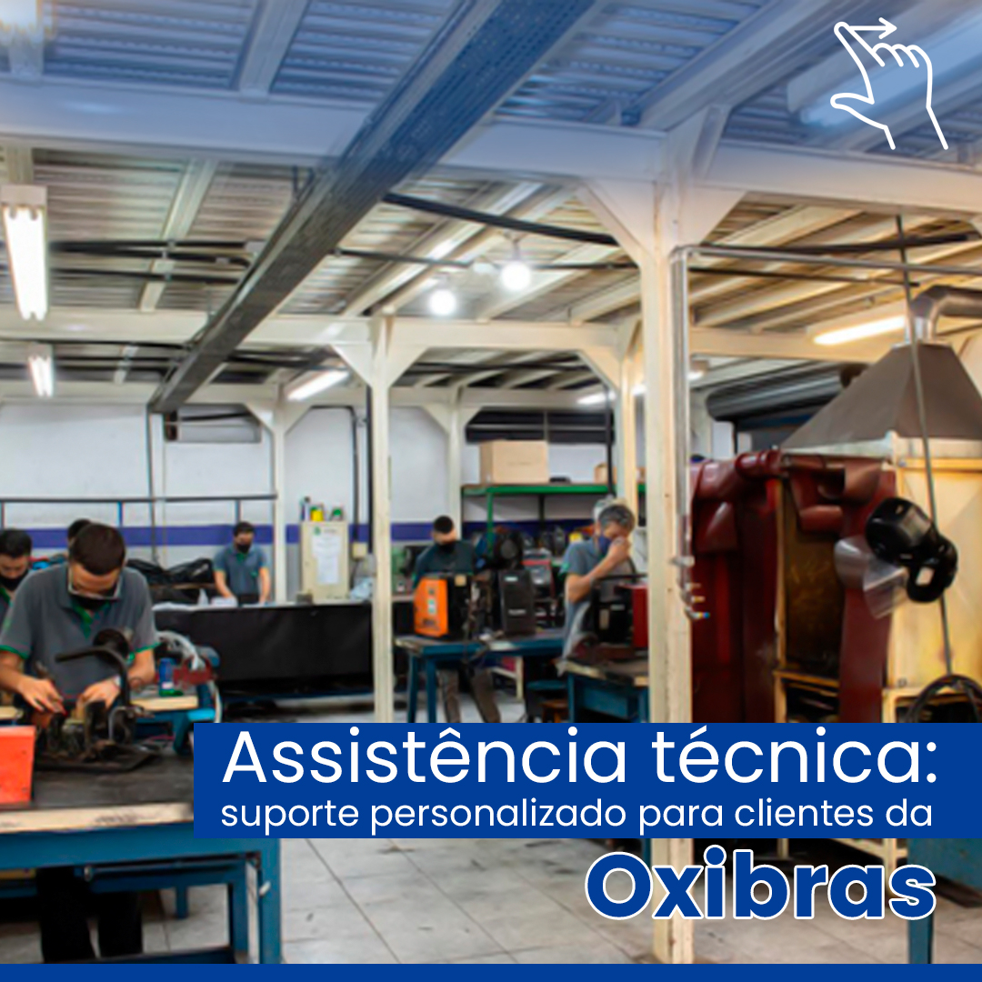 (Português do Brasil) Assistência técnica: suporte personalizado para clientes da Oxibras