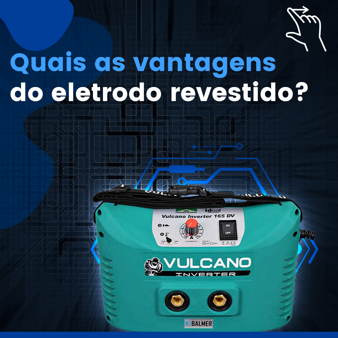 (Português do Brasil) Quais as vantagens do eletrodo revestido?